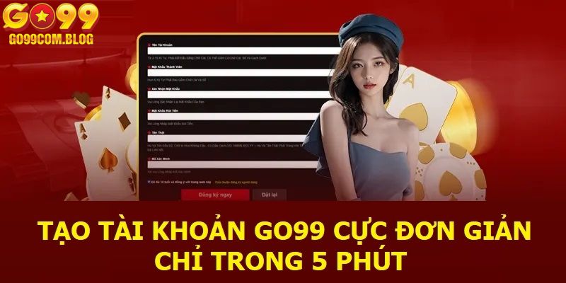 Trải nghiệm tạo ID cá cược siêu nhanh